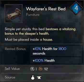 Wayfarer's Rest Bed