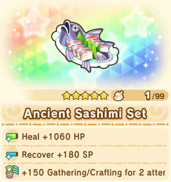 Ancient Sashimi Set x99