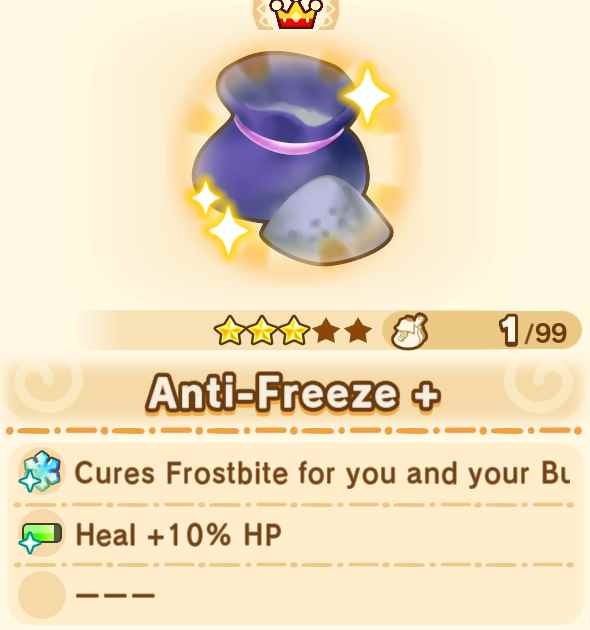 Anti-Freeze + x99