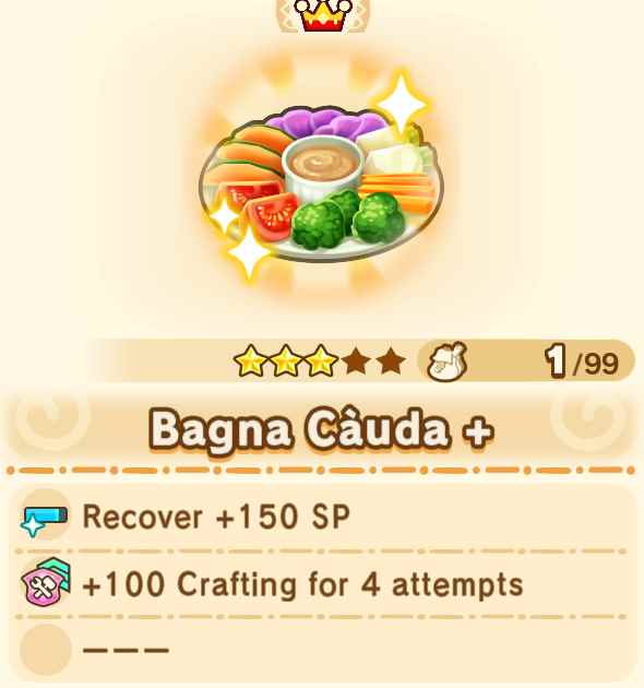 Bagna Cauda + x99