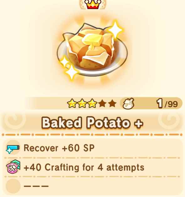 Baked Potato + x99