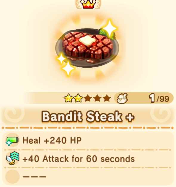 Bandit Steak + x99