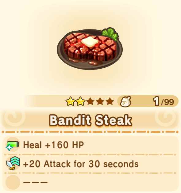 Bandit Steak x99