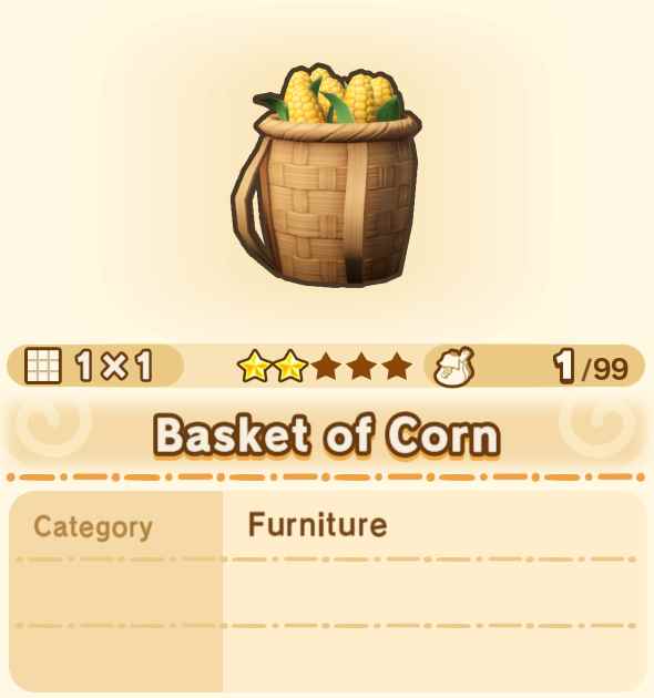 Basket of Corn