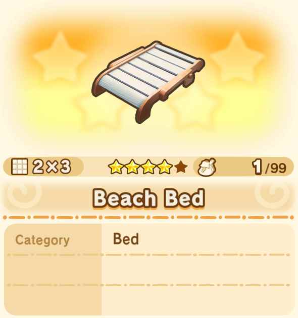 Beach Bed