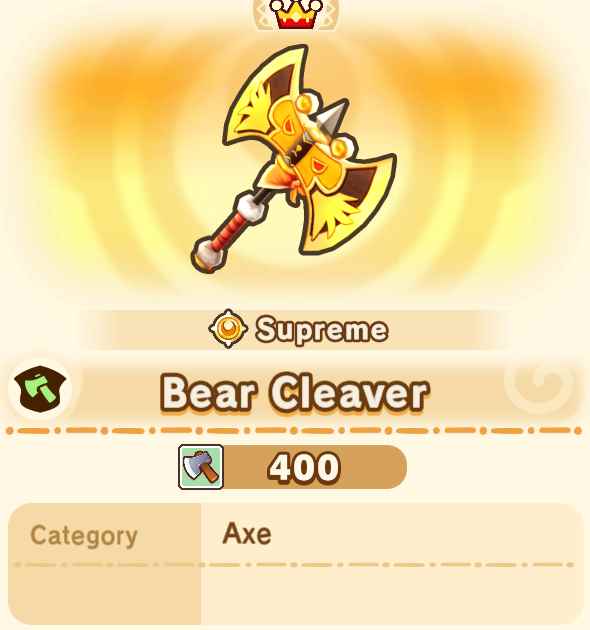 Bear Cleaver