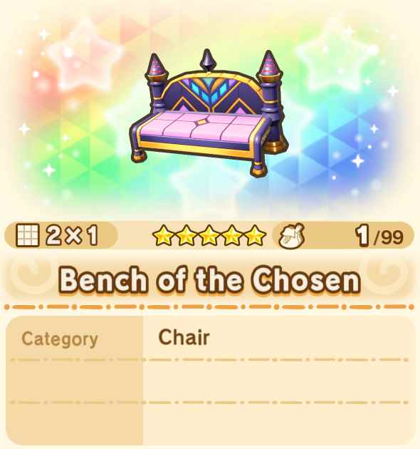Bench of the Chosen