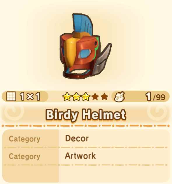 Birdy Helmet
