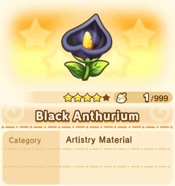 Black Anthurium x99