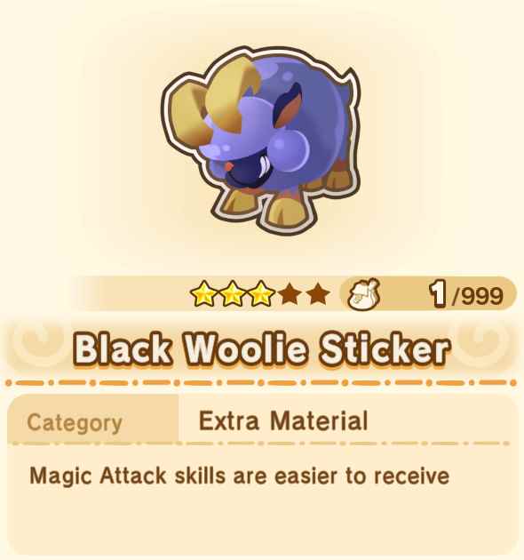 Black Woolie Sticker x99
