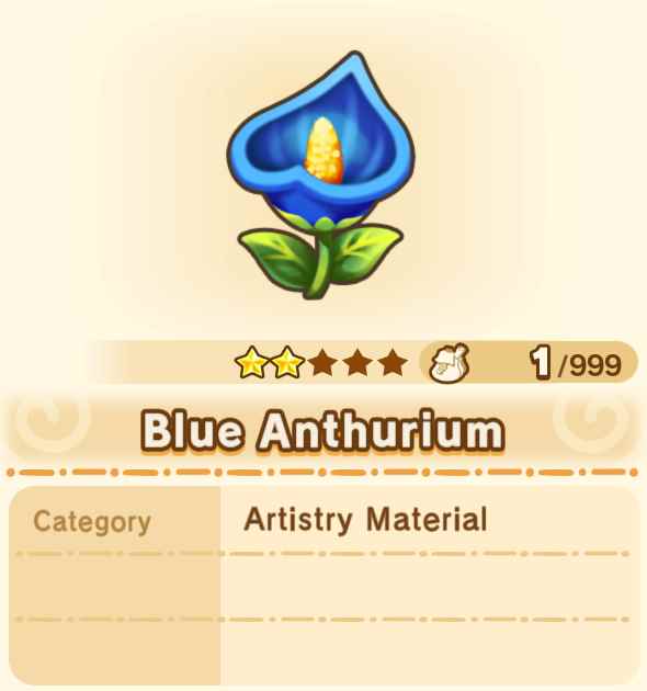 Blue Anthurium x99