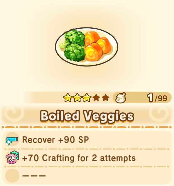 Boiled Veggies x99