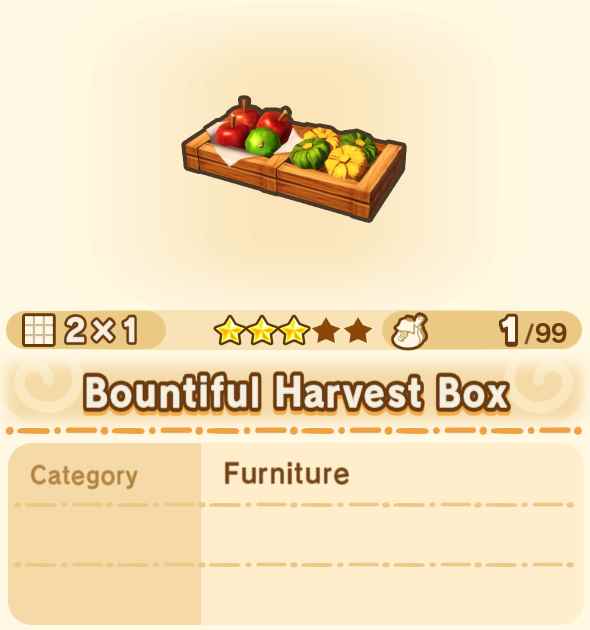 Bountiful Harvest Box