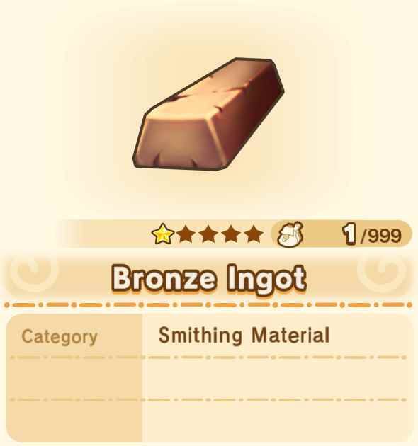 Bronze Ingot x99