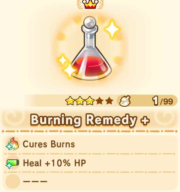 Burning Remedy + x99