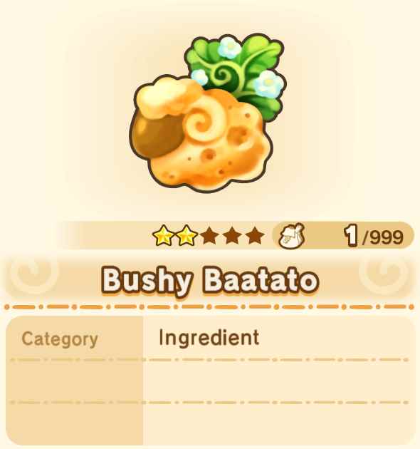 Bushy Baatato x99