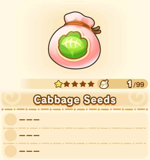 Cabbage Seeds x99