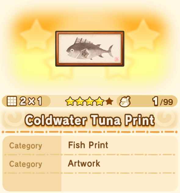 Coldwater Tuna Print