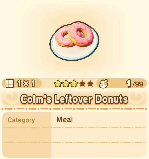Colm's Leftover Donuts