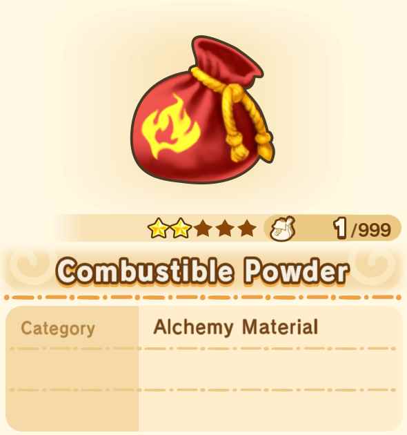 Combustible Powder x99