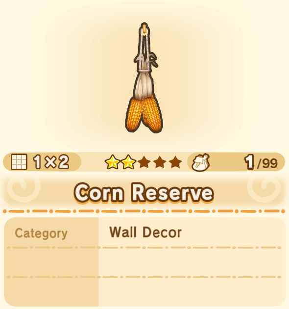Corn Reserve
