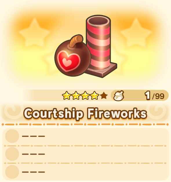 Courtship Fireworks x99