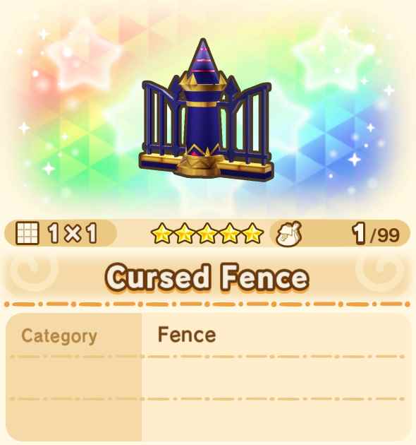 Cursed Fence