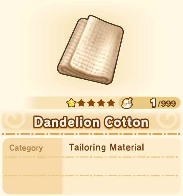 Dandelion Cotton x99