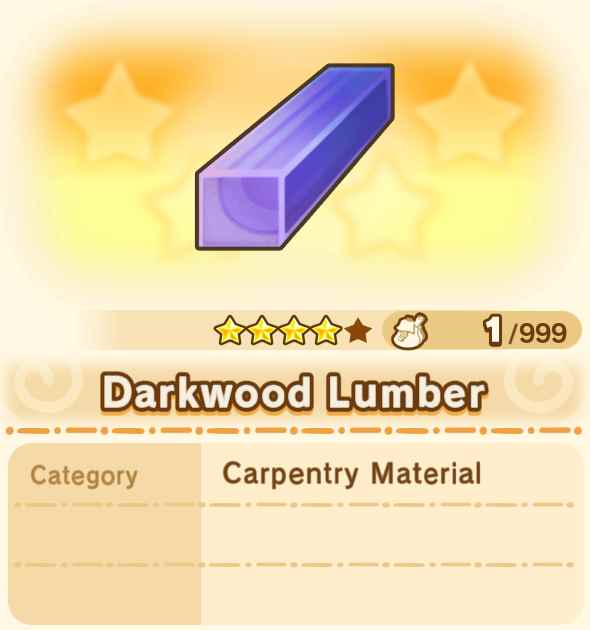 Darkwood Lumber x99