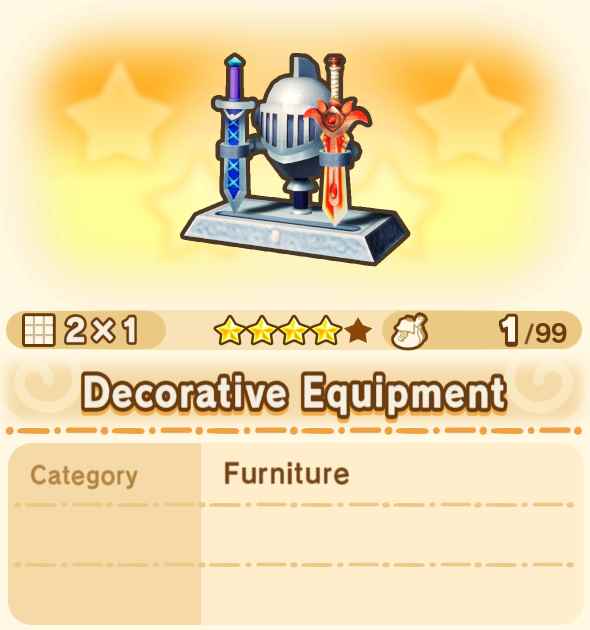 Decorative Equipment