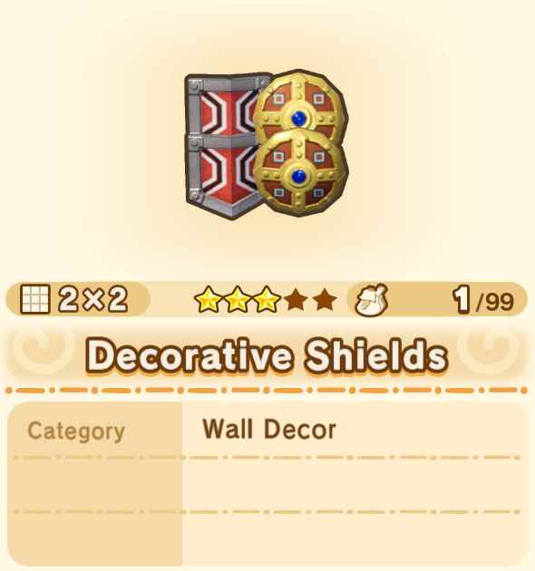 Decorative Shields