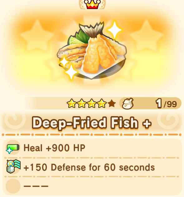 Deep-Fried Fish + x99