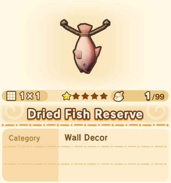 Dried Fish Reserve