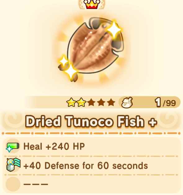 Dried Tunoco Fish + x99