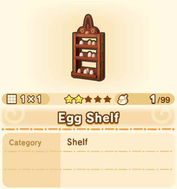 Egg Shelf