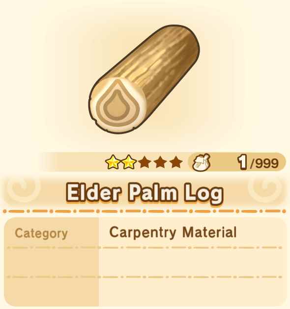 Elder Palm Log x99