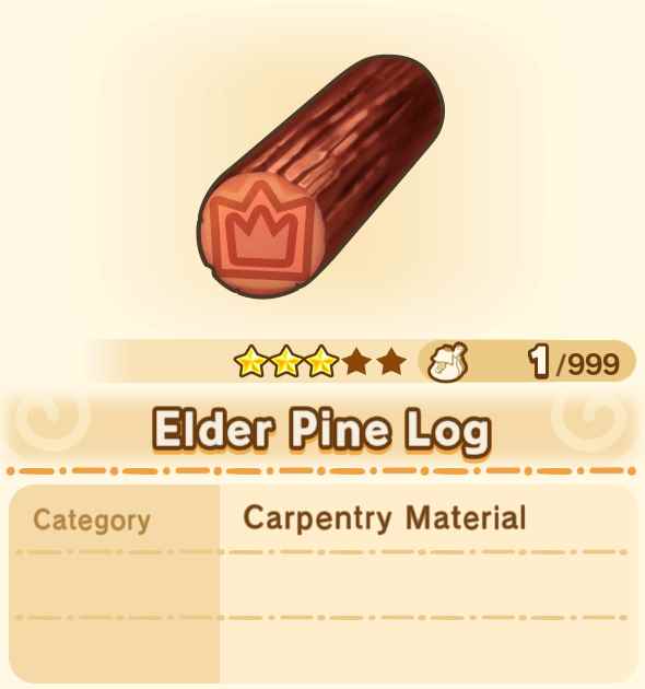 Elder Pine Log x99