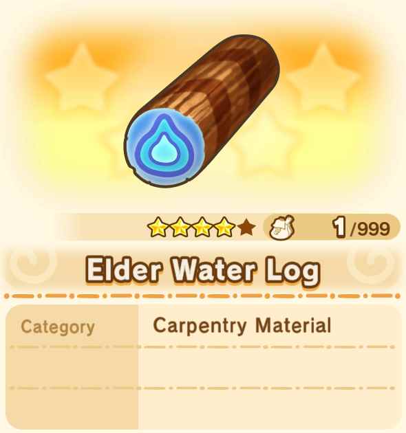 Elder Water Log x99
