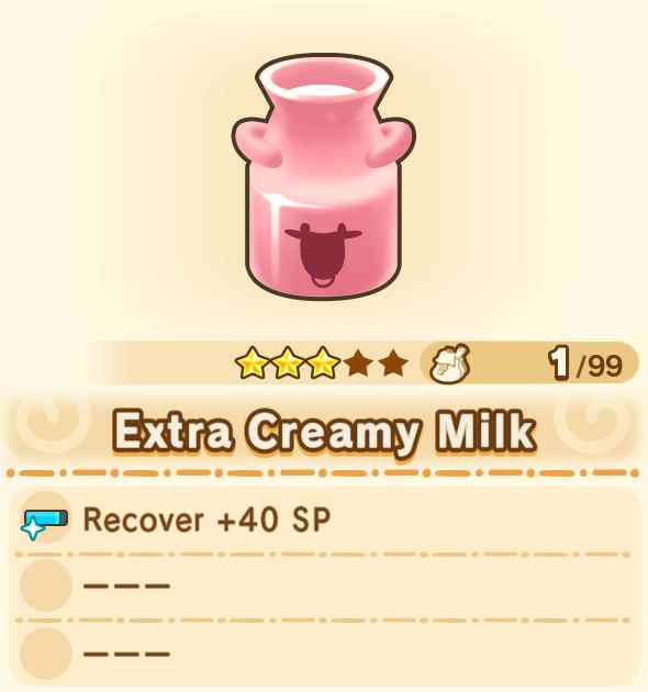 Extra Creamy Milk x99