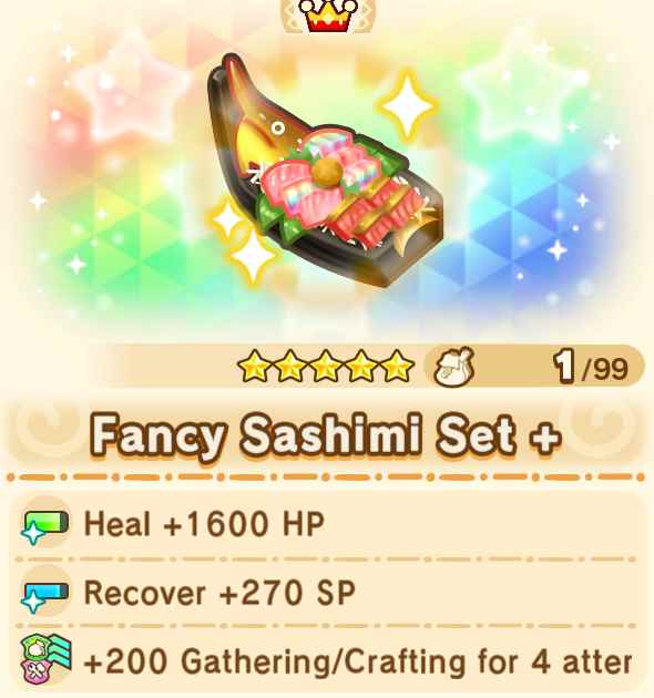 Fancy Sashimi Set + x99