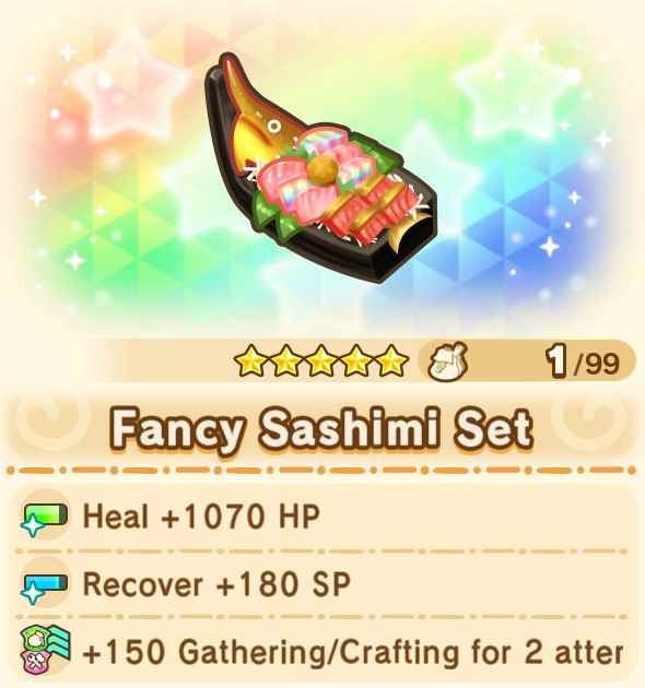 Fancy Sashimi Set x99