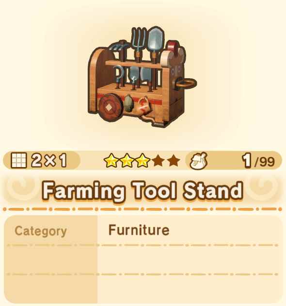 Farming Tool Stand