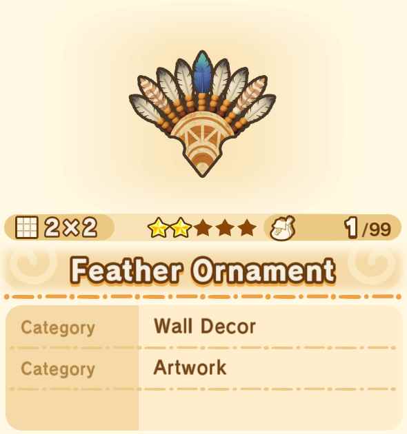 Feather Ornament