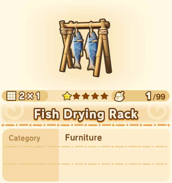 Fish Drying Rack