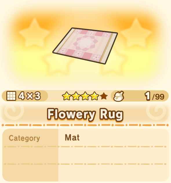 Flowery Rug