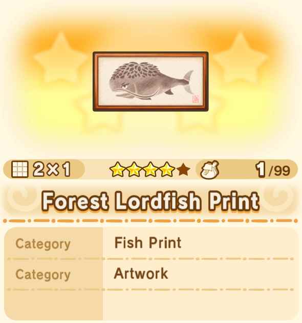 Forest Lordfish Print