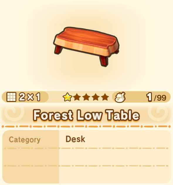 Forest Low Table