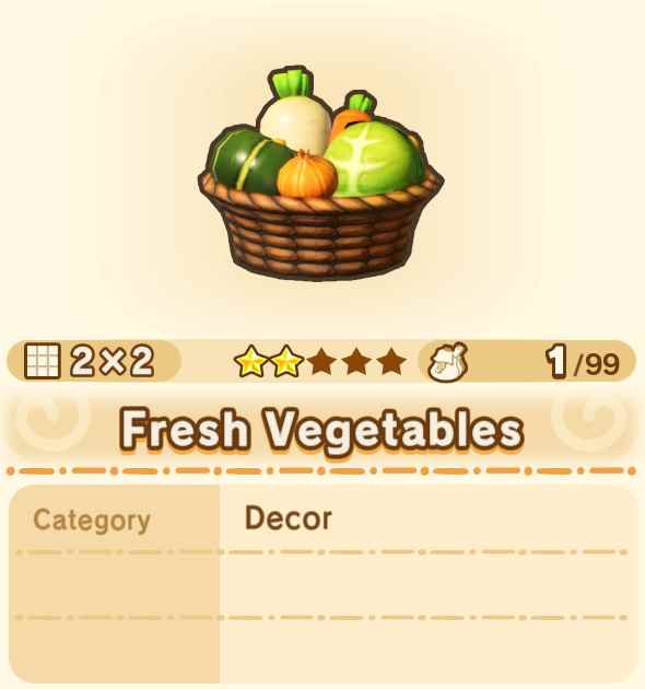 Fresh Vegetables