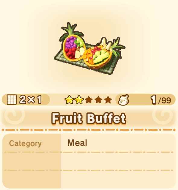 Fruit Buffet