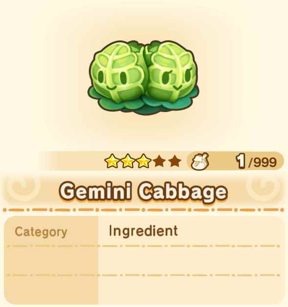 Gemini Cabbage x99